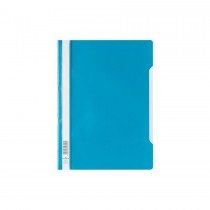 Durable Clear View Folder - Economy A4, Light Blue