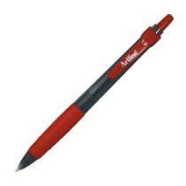 Artline 8410 Retractable 1.0mm  Medium Pen  Red