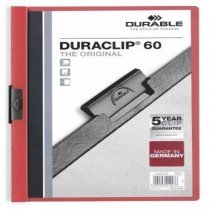 Durable Duraclip 60 A4 Red