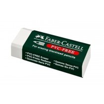 Faber Castell PVC Free Eraser with Sleeve 188520