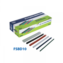 FIS 10mm Comb Binding Rings 100/box Dark Blue