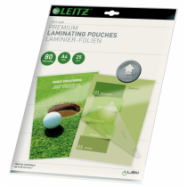Leitz iLAM UDT Hot Laminating Pouches A4 80 Microns 25 Sheets