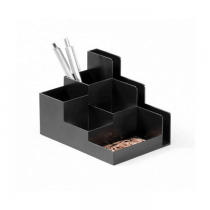 Durable OPTIMO, Desk Organizer from recycled plastic, Charcoal