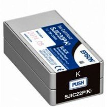 Epson SJIC22P Ink Cartridge for ColorWorks C3500 (Black) - C33S020601