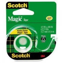 3M Scotch Magic Tape With Refillable Dispenser 12 X 450